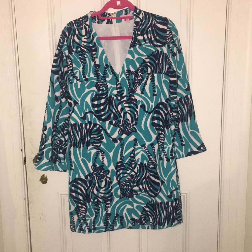 Lilly Pulitzer Zebra Dress 8 - NWOT